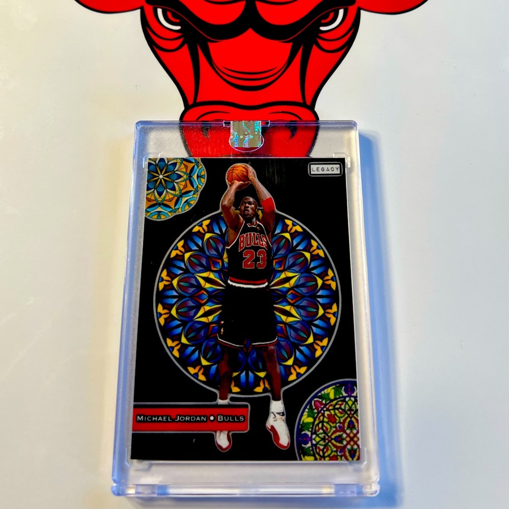 Michael Jordan Stained Glass by Legacy